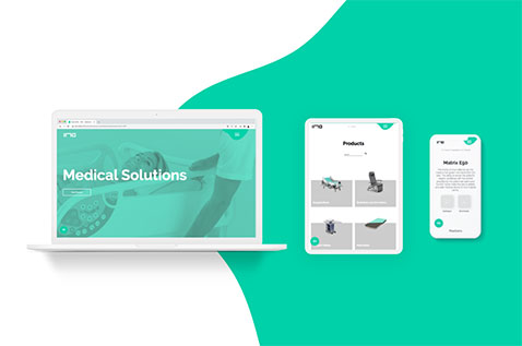 Zalox cria nova identidade e website para a IMO - Medical Solutions