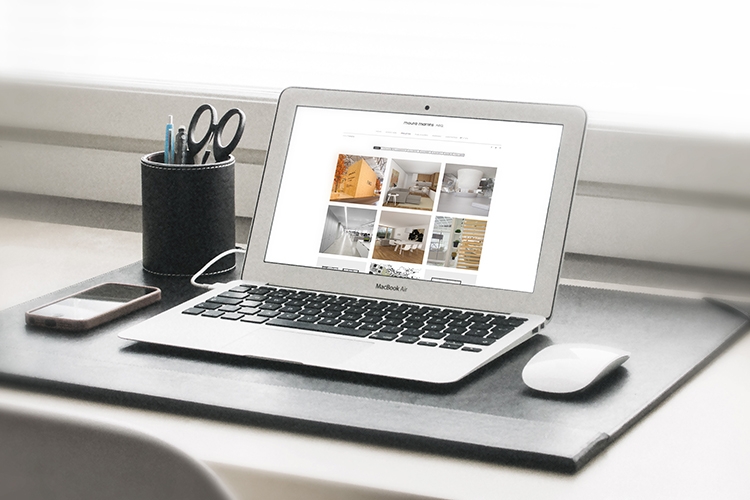 Zalox redesigned Moura Martins Architects' website