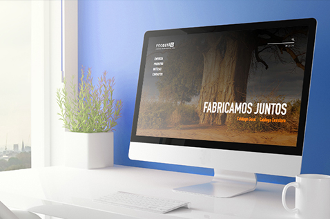 Zalox developed Probetão's new website